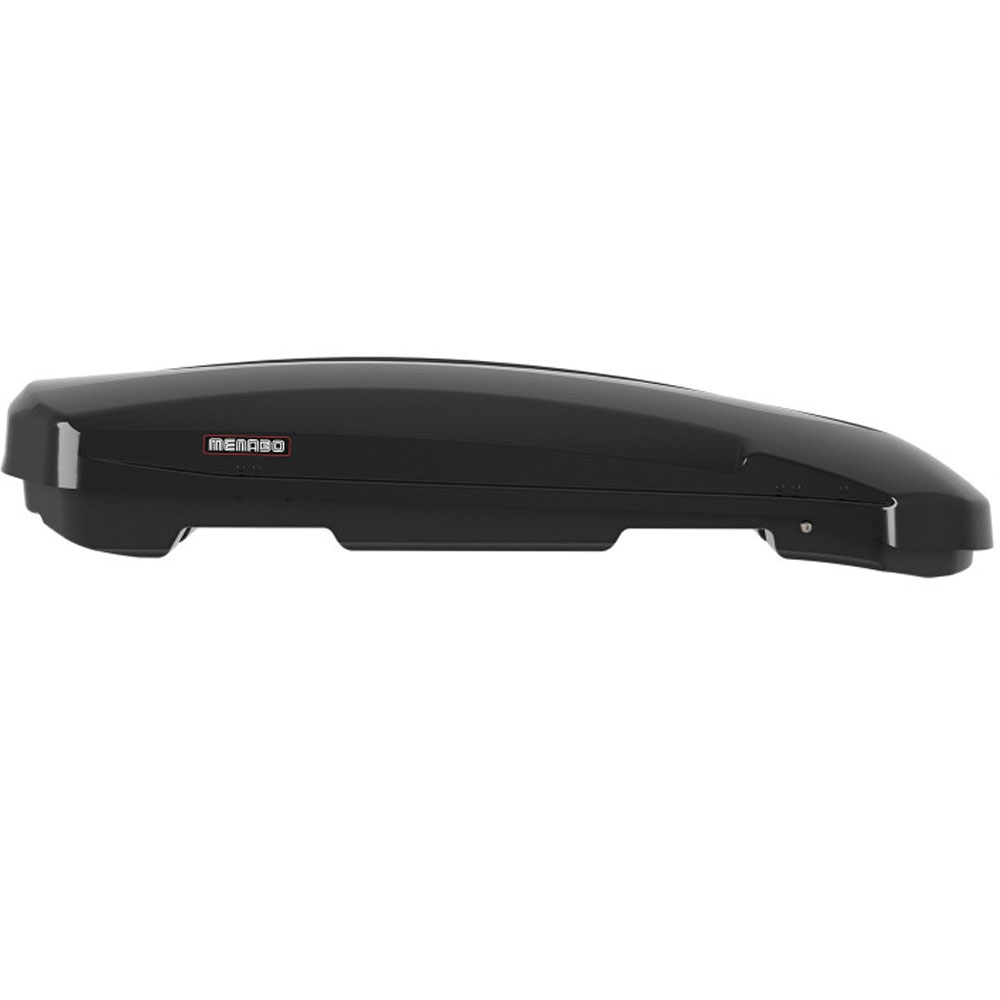 Menabo - Μπαγκαζιέρα Οροφής Satellite 550 Duo Black με T-track σε Μαύρο Γυαλιστερό Χρώμα από ABS Πλαστικό με Διαστάσεις 198x94x36 cm - 1 Τεμ. (14290/MB)