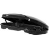 Menabo - Μπαγκαζιέρα Οροφής Satellite 550 Duo Black με T-track σε Μαύρο Γυαλιστερό Χρώμα από ABS Πλαστικό με Διαστάσεις 198x94x36 cm - 1 Τεμ. (14290/MB)