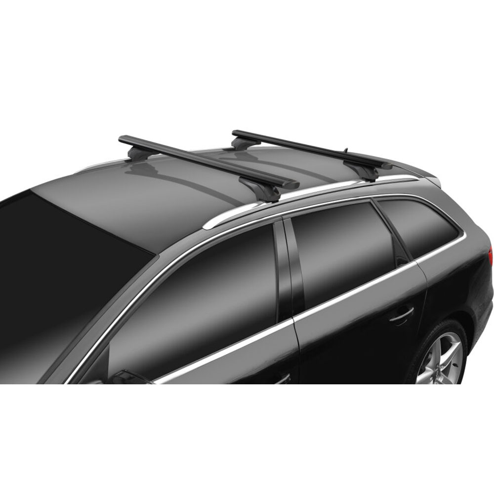 MENABO ΜΠΑΡΕΣ ΑΛΟΥΜΙΝΙΟΥ SONIC BLACK XL 130 cm ΣΕ ΜΑΥΡΟ ΧΡΩΜΑ ΓΙΑ Citroen C5X (E43) 5 doors 2021> ΜΕ FLUSH RAILS - 2 ΤΕΜ. (14690/MB)