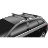 ΜΠΑΡΕΣ ΑΛΟΥΜΙΝΙΟΥ SONIC BLACK XL 130cm ΣΕ ΜΑΥΡΟ ΧΡΩΜΑ ΓΙΑ ΟΡΟΦΗ ΜΕ FLUSH ΚΑΙ RAISED RAILS MENABO - 2 ΤΕΜ.