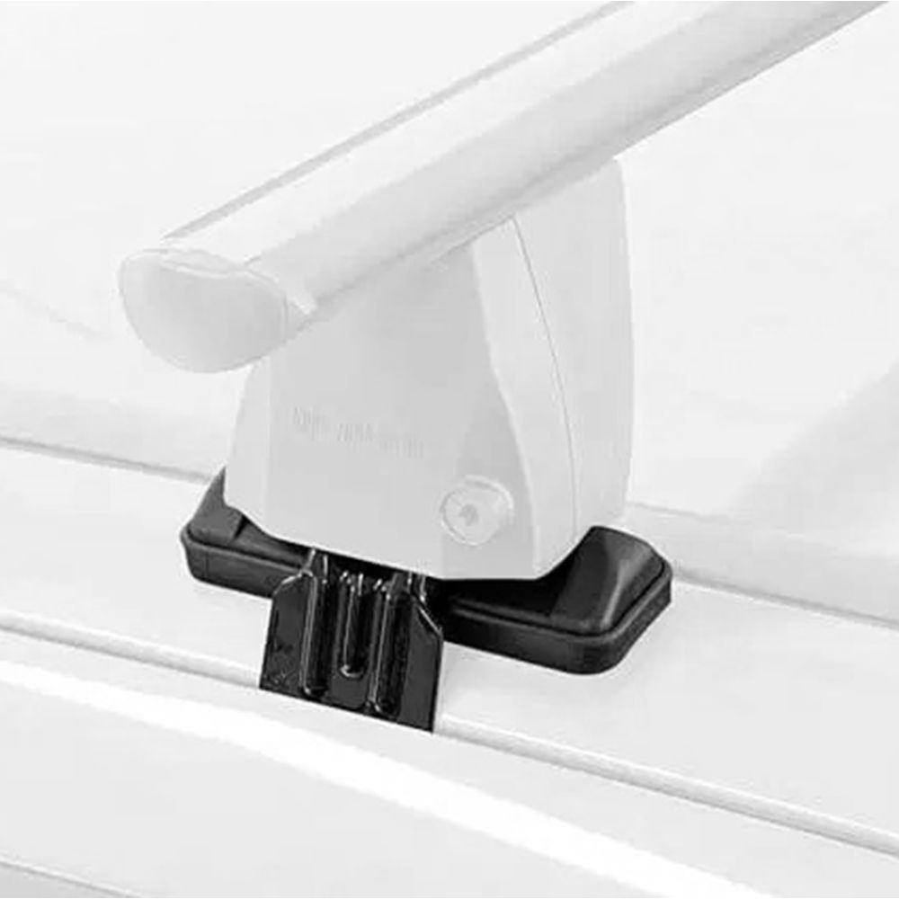 Menabo - Σετ Άκρα (Πόδια) Kit Type G για Μπάρες Οροφής Delta Black / Silver - 1 Σετ (16840/MB)
