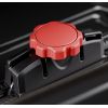 Menabo - Μπαγκαζιέρα Οροφής Satellite 600 Duo Black Crab με Δαγκάνες σε Μαύρο Γυαλιστερό Χρώμα από ABS Πλαστικό με Διαστάσεις 197,6x94,1x46,7 cm - 1 Τεμ. (16920/MB)