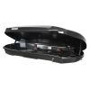 Menabo - Μπαγκαζιέρα Οροφής Satellite 550 Duo Black Crab με Δαγκάνες σε Μαύρο Γυαλιστερό Χρώμα από ABS Πλαστικό με Διαστάσεις 198x94x36 cm - 1 Τεμ. (16930/MB)