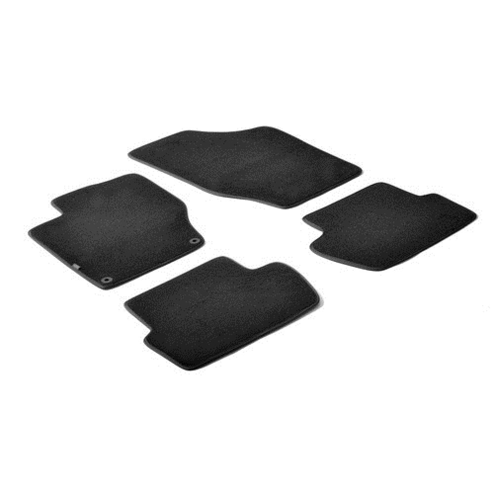 ΠΑΤΑΚΙΑ EXECUTIVE ΜΟΚΕΤΑ ΓΙΑ CITROEN C4 11/2010-02/2018 ΣΕ ΜΑΥΡΟ ΧΡΩΜΑ ΜΕ ΚΟΥΜΠΩΜΑΤΑ LAMPA - 4 ΤΕΜ.