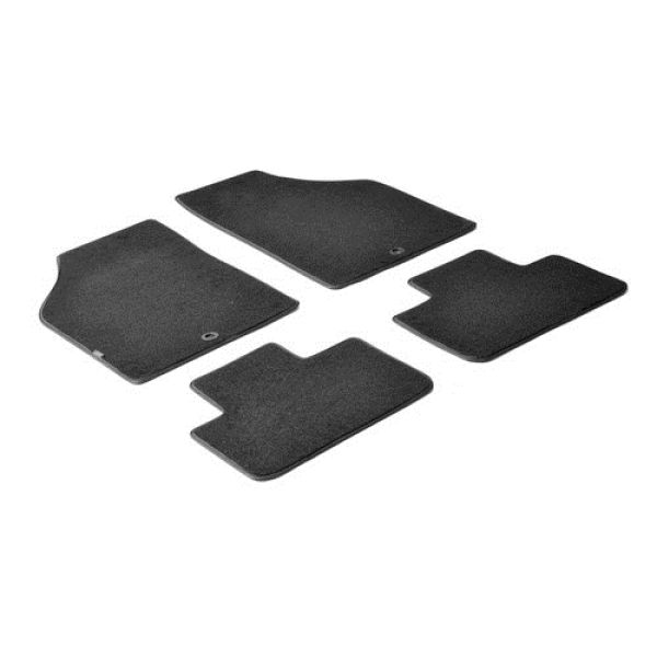 ΠΑΤΑΚΙΑ EXECUTIVE ΜΟΚΕΤΑ ΓΙΑ FIAT PUNTO 3D / 5D 09/1999-08/2009 ΣΕ ΜΑΥΡΟ ΧΡΩΜΑ ΜΕ ΚΟΥΜΠΩΜΑΤΑ LAMPA - 4 ΤΕΜ.