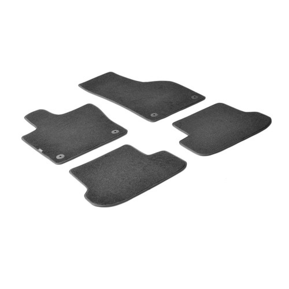 ΠΑΤΑΚΙΑ EXECUTIVE ΜΟΚΕΤΑ ΓΙΑ FIAT PANDA 02/2012-10/2020 / FIAT PANDA CROSS 10/2014-2020 ΣΕ ΜΑΥΡΟ ΧΡΩΜΑ ΧΩΡΙΣ ΚΟΥΜΠΩΜΑΤΑ LAMPA - 4 ΤΕΜ.