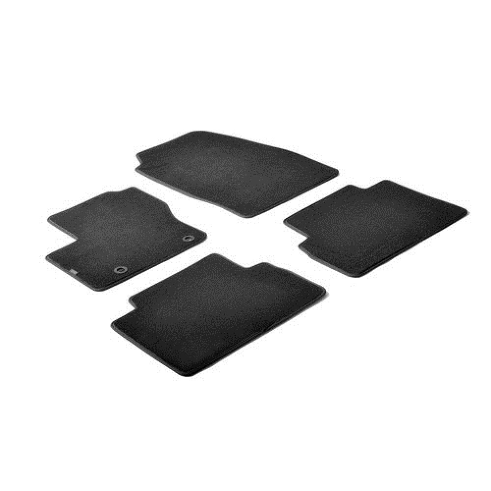 ΠΑΤΑΚΙΑ EXECUTIVE ΜΟΚΕΤΑ ΓΙΑ FORD C-MAX 11/2010-03/2015 / FORD C-MAX 7 11/2010-03/2015 ΣΕ ΜΑΥΡΟ ΧΡΩΜΑ ΜΕ ΚΟΥΜΠΩΜΑΤΑ LAMPA - 4 ΤΕΜ.