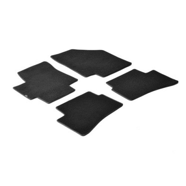 ΠΑΤΑΚΙΑ EXECUTIVE ΜΟΚΕΤΑ ΓΙΑ HYUNDAI ACCENT 04/2006-12/2009 / KIA RIO 5D 10/2005-08/2011 ΣΕ ΜΑΥΡΟ ΧΡΩΜΑ ΧΩΡΙΣ ΚΟΥΜΠΩΜΑΤΑ LAMPA - 4 ΤΕΜ.