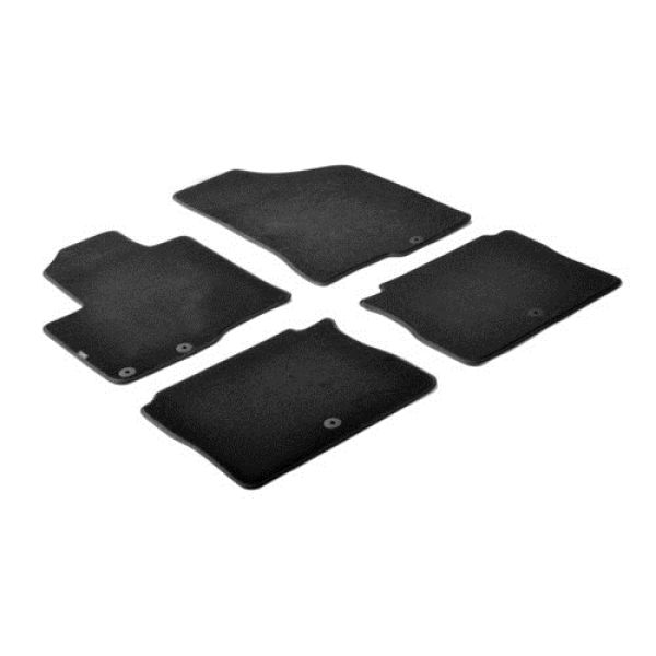 ΠΑΤΑΚΙΑ EXECUTIVE ΜΟΚΕΤΑ ΓΙΑ HYUNDAI SANTA FE 03/2006-02/2011 ΣΕ ΜΑΥΡΟ ΧΡΩΜΑ ΜΕ ΚΟΥΜΠΩΜΑΤΑ LAMPA - 4 ΤΕΜ.