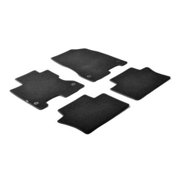 ΠΑΤΑΚΙΑ EXECUTIVE ΜΟΚΕΤΑ ΓΙΑ RENAULT KOLEOS 06/2008-01/2013 / RENAULT KOLEOS 01/2014-2017 ΣΕ ΜΑΥΡΟ ΧΡΩΜΑ ME ΚΟΥΜΠΩΜΑΤΑ LAMPA - 4 ΤΕΜ.