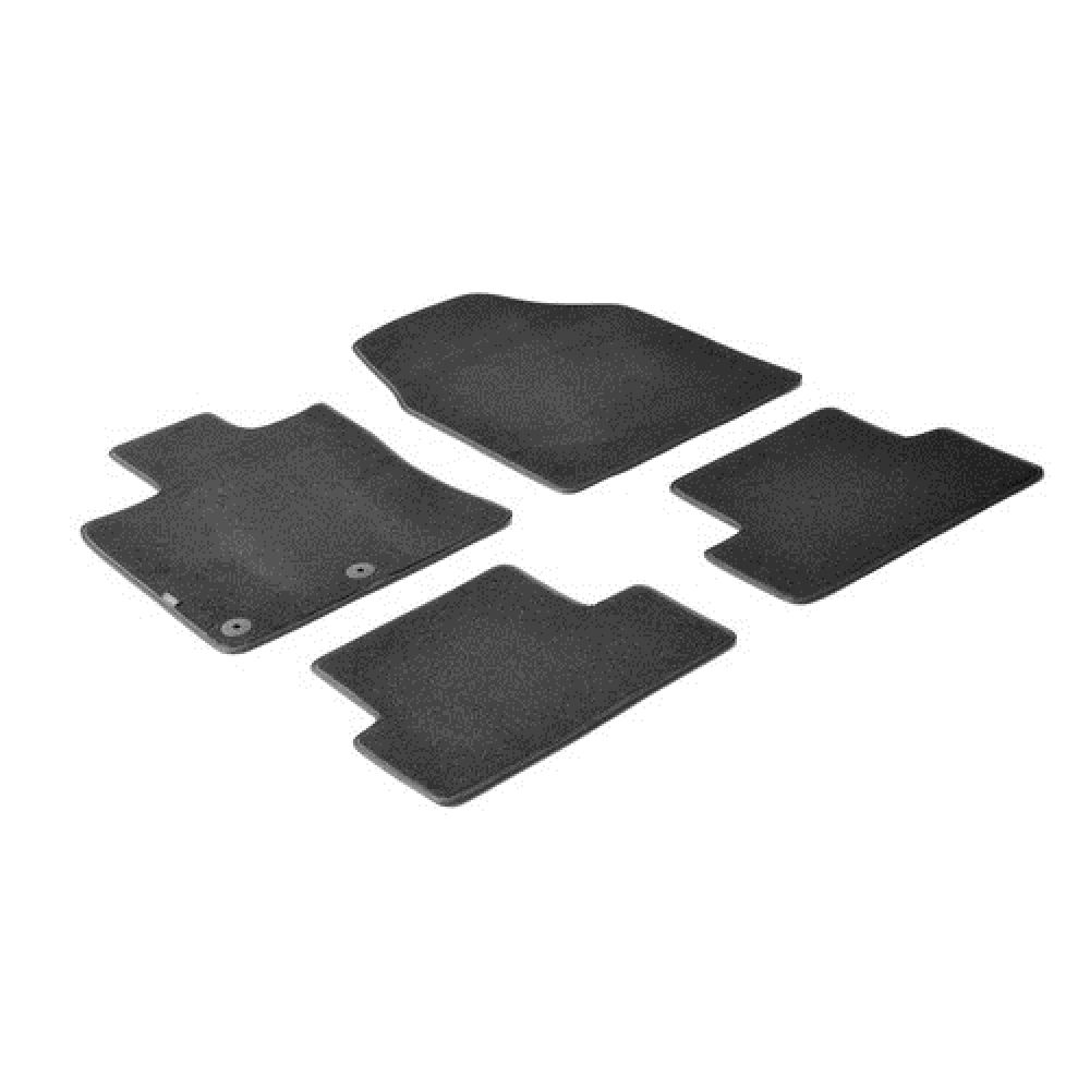 ΠΑΤΑΚΙΑ EXECUTIVE ΜΟΚΕΤΑ ΓΙΑ NISSAN QASHQAI 03/2007-01/2014 ΣΕ ΜΑΥΡΟ ΧΡΩΜΑ ME ΚΟΥΜΠΩΜΑΤΑ LAMPA - 4 ΤΕΜ.