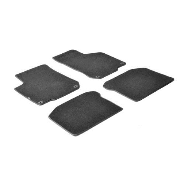 ΠΑΤΑΚΙΑ EXECUTIVE ΜΟΚΕΤΑ ΓΙΑ SKODA OCTAVIA 1997-2004 / VOLKSWAGEN GOLF IV 1997-2003 / VW GOLF VARIANT 1999-2006 / VW NEW BEETLE 1999-2011 ΣΕ ΜΑΥΡΟ ΧΡΩΜΑ ME ΚΟΥΜΠΩΜΑΤΑ LAMPA - 4 ΤΕΜ.