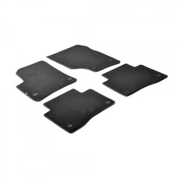 ΠΑΤΑΚΙΑ EXECUTIVE ΜΟΚΕΤΑ ΓΙΑ VW TOUAREG 01/2003-04/2010 ΣΕ ΜΑΥΡΟ ΧΡΩΜΑ ME ΚΟΥΜΠΩΜΑΤΑ LAMPA - 4 ΤΕΜ.