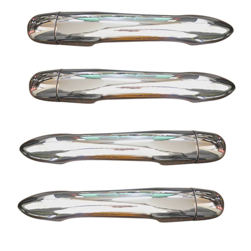 ΧΕΡΟΥΛΙΑ ΠΟΡΤΑΣ ΓΙΑ RENAULT SCENIC 03-09  ΧΡΩΜΙΟ ΜΕΤΑΛΛΙΚΑ 4ΠΟΡΤΕΣ 4ΤΕΜ