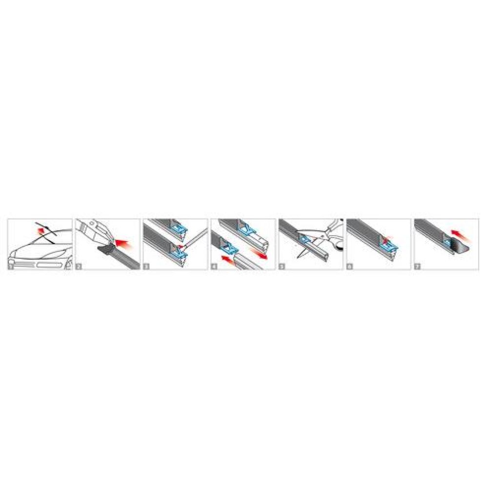 ΛΑΣΤΙΧΑ ΥΑΛΟΚΑΘΑΡΙΣΤΗΡΩΝ BOSCH AEROTWIN REFILL ΓΡΑΦΙΤΗΣ 71cm (28 INCH) 2ΤΕΜ. ΚΑΤΑΛΛΗΛΑ ΓΙΑ FLAT ΝΕΟΥ ΤΥΠΟΥ ΥΑΛΟΚΑΘΑΡΙΣΤΗΡΕΣ
