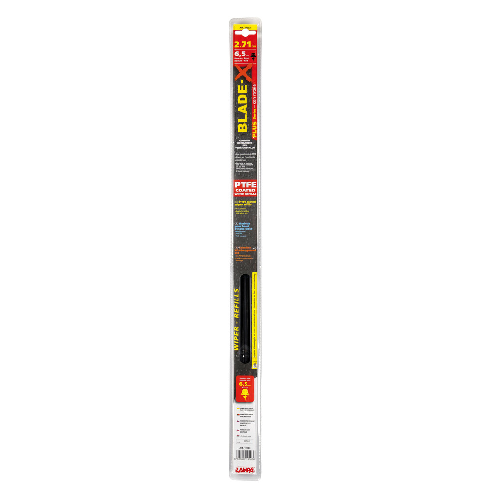 ΛΑΣΤΙΧΑ ΥΑΛΟΚΑΘΑΡΙΣΤΗΡΩΝ 71CMX6,5MM BLADE-X PLUS ΜΕ ΕΠΙΚΑΛΥΨΗ PTFE ΜΕ ΛΑΜΑΚΙΑ ΣΕ ΠΛΑΣΤΙΚΗ BLISTER ΣΥΣΚΕΥΑΣΙΑ