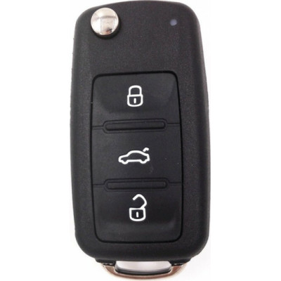 Κέλυφος Κλειδιού Αυτοκινήτου VW Golf VI/Scirocco/Tiguan/Octavia/Citigo/Yeti/Ibiza 08