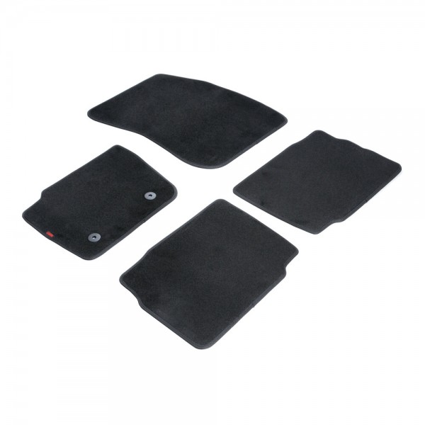 ΠΑΤΑΚΙΑ EXECUTIVE ΜΟΚΕΤΑ ΓΙΑ FORD MONDEO SW 4D / 5D 11/2014-02/2022 / FORD MONDEO HYBRID ΥΒΡΙΔΙΚΟ 11/2014-02/2022 ΣΕ ΜΑΥΡΟ ΧΡΩΜΑ ME ΚΟΥΜΠΩΜΑΤΑ LAMPA - 4 ΤΕΜ.