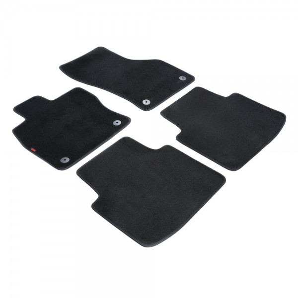 ΠΑΤΑΚΙΑ EXECUTIVE ΜΟΚΕΤΑ ΓΙΑ SKODA SUPERB 4D 07/2015+ ΣΕ ΜΑΥΡΟ ΧΡΩΜΑ ME ΚΟΥΜΠΩΜΑΤΑ LAMPA - 4 ΤΕΜ.