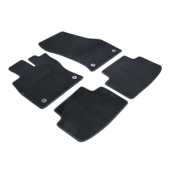 ΠΑΤΑΚΙΑ EXECUTIVE ΜΟΚΕΤΑ ΓΙΑ VW GOLF 7 SPORTSVAN 05/2014-08/2018 ΣΕ ΜΑΥΡΟ ΧΡΩΜΑ ME ΚΟΥΜΠΩΜΑΤΑ LAMPA - 4 ΤΕΜ.