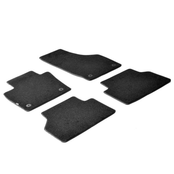 ΠΑΤΑΚΙΑ EXECUTIVE ΜΟΚΕΤΑ ΓΙΑ AUDI Q3 10/2011-2018 ΣΕ ΜΑΥΡΟ ΧΡΩΜΑ ΜΕ ΚΟΥΜΠΩΜΑΤΑ LAMPA - 4 ΤΕΜ.