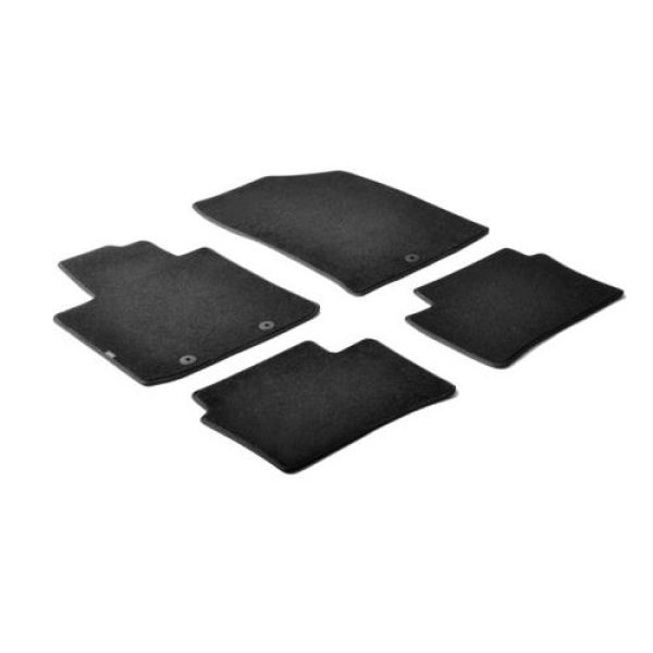 ΠΑΤΑΚΙΑ EXECUTIVE ΜΟΚΕΤΑ ΓΙΑ KIA PICANTO 3D / 5D 05/2011-2017 ΣΕ ΜΑΥΡΟ ΧΡΩΜΑ ΜΕ ΚΟΥΜΠΩΜΑΤΑ LAMPA - 4 ΤΕΜ.