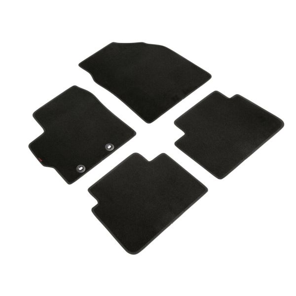 ΠΑΤΑΚΙΑ EXECUTIVE ΜΟΚΕΤΑ ΓΙΑ TOYOTA YARIS ΚΑΙ ΓΙΑ ΥΒΡΙΔΙΚΟ 09/2020+ ΣΕ ΜΑΥΡΟ ΧΡΩΜΑ ΜΕ ΚΟΥΜΠΩΜΑΤΑ LAMPA - 4 ΤΕΜ.