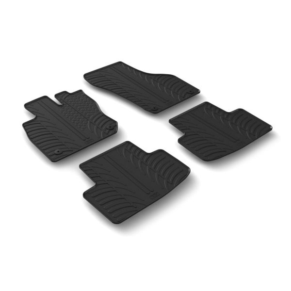 ΠΑΤΑΚΙΑ EXECUTIVE ΜΟΚΕΤΑ ΓΙΑ SKODA OCTAVIA A8 5D/SW 06/2020+ ΥΒΡΙΔΙΚΟ (HYBRID) 5D SUMISURA ΛΑΣΤΙΧΟ ΣΕ ΜΑΥΡΟ ΧΡΩΜΑ ME ΚΟΥΜΠΩΜΑΤΑ LAMPA - 4 ΤΕΜ.?