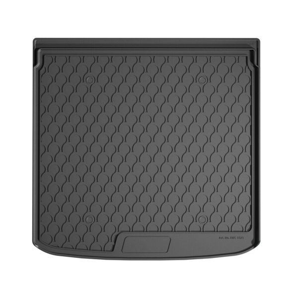 ΠΑΤΑΚΙ ΣΚΑΦΗ ΠΟΡΤ ΜΠΑΓΚΑΖ ΓΙΑ SKODA ENYAQ 11/2020+ (ΑΝΩ ΕΠΙΠΕΔΟ) SUMISURA TRUNK MAT ΑΠΟ ΑΟΣΜΟ, ΜΗ ΤΟΞΙΚΟ, ΟΙΚΟΛΟΓΙΚΟ ΚΑΙ ΑΝΑΚΥΚΛΩΣΙΜΟ ΣΥΝΘΕΤΙΚΟ ΛΑΣΤΙΧΟ ΣΕ ΜΑΥΡΟ ΧΡΩΜΑ ΜΕ ΥΠΟΔΟΧΗ ΓΙΑ ΠΡΟΕΚΤΑΣΗ L2519.8 - L2519.9 LAMPA - 1 ΤΕΜ.