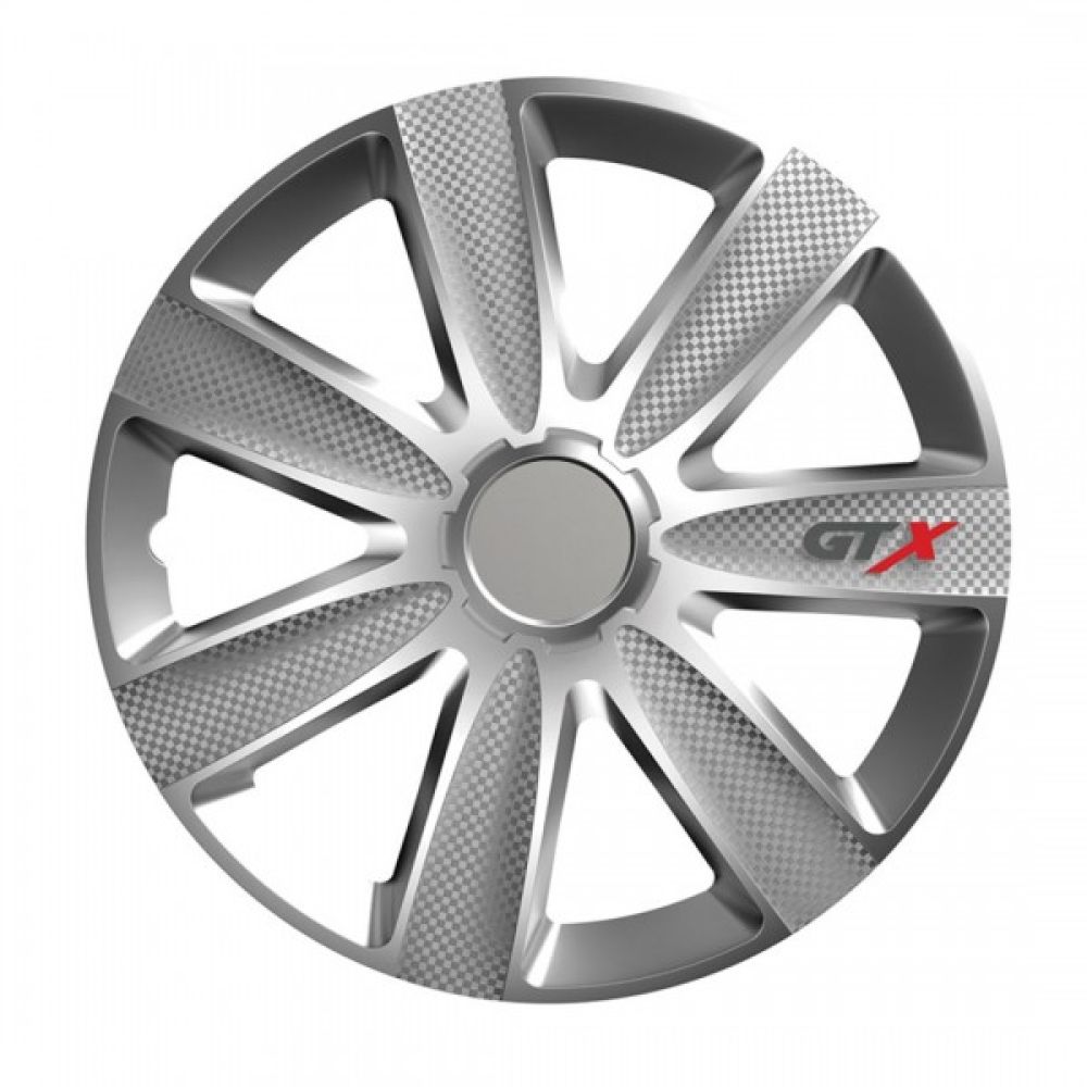 Amio - ΤΑΣΙΑ 15" VERSACO GTX SILVER CARBON -ΣΕΤ 4 ΤΕΜ. ΣΕ ΚΟΥΤΙ (2673/AM)