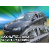 ΑΝΕΜΟΘΡΑΥΣΤΕΣ ΓΙΑ SKODA OCTAVIA 3 A7 2013+ SW / COMBI 5D ΣΕΤ ΑΥΤΟΚΙΝΗΤΟΥ ΑΠΟ ΕΥΚΑΜΠΤΟ ΦΙΜΕ ΠΛΑΣΤΙΚΟ HEKO - 4 ΤΕΜ.