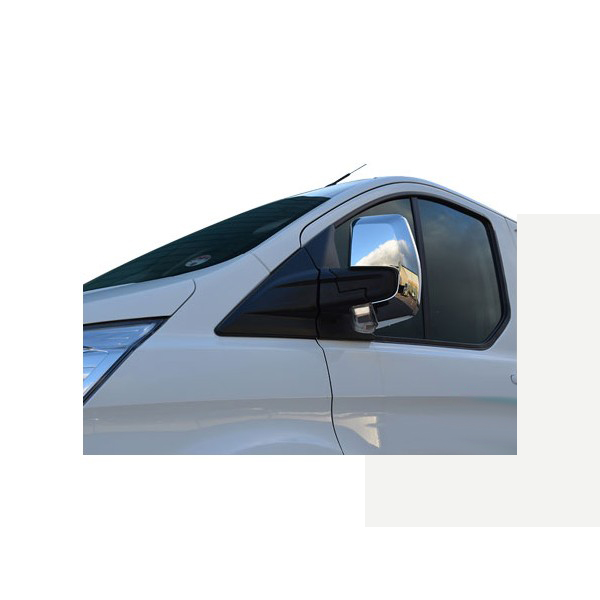 ΚΑΠΑΚΙΑ ΚΑΘΡΕΠΤΩΝ ΓΙΑ FORD TRANSIT TOURNEO / CUSTOM VAN 2013+ ΧΡΩΜΙΟΥ 2 ΤΕΜ. ΠΛΑΣΤΙΚΑ