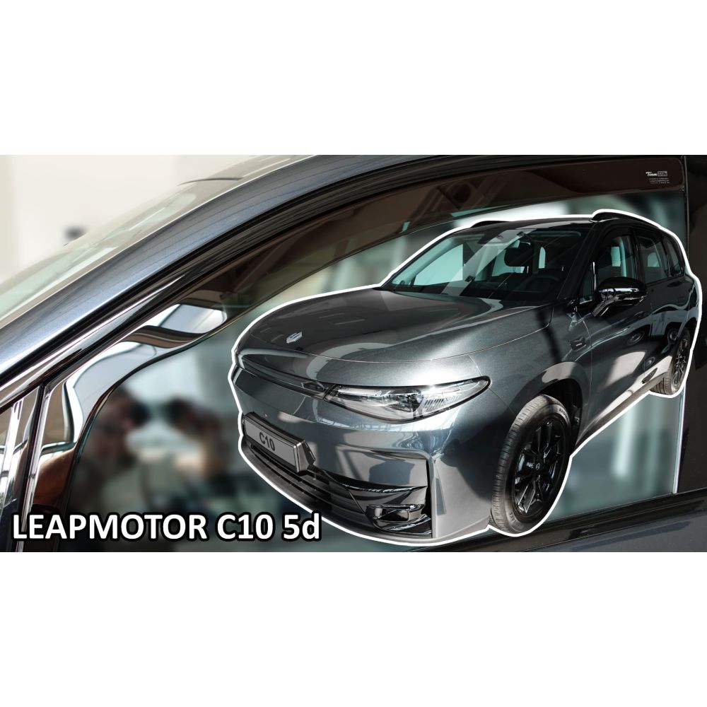 Heko - Ανεμοθραύστες Παραθύρων Για Leapmotor C10 2024 > 5πορτο υλικό Acrylic Χρώμα Φιμέ - 2 τεμ. (ΑΝΕΜ.29121)
