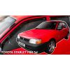 Heko - Ανεμοθραύστες Παραθύρων Για Toyota Starlet (P80) 1989 > 1996 5πορτο υλικό Acrylic Χρώμα Φιμέ - 4 τεμ. (ΑΝΕΜ.SET29693)