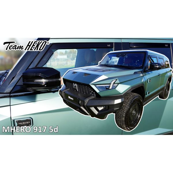 Heko – Ανεμοθραύστες Παραθύρων για M-Hero 917 5πορτο 2023 > (Εμπρός & Πίσω) – 4 Τεμ. (ANEM.SET29142)