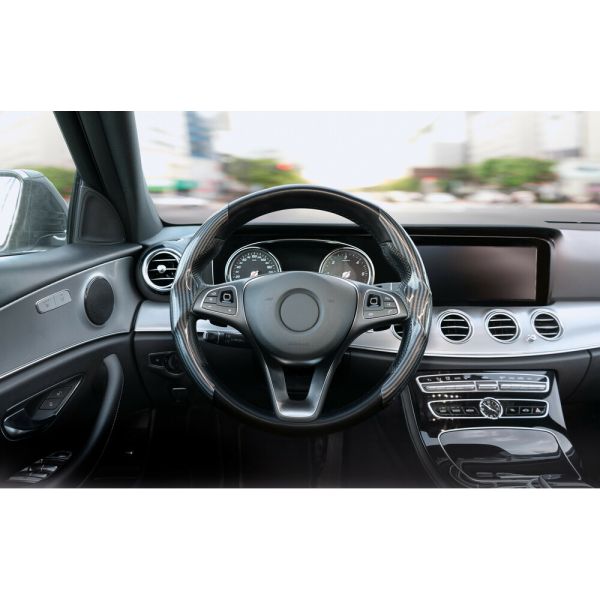 Lampa Ημι Κάλυμμα Λαβές Τιμονιού Αυτοκινήτου Sport Carbon Look Άοσμο PVC, universal - 2 τεμ. (L3307.4)