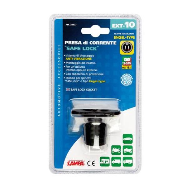 ΠΡΙΖΑ ΑΝΑΠΤΗΡΑ EXT-10 ΜΕ ΚΑΠΑΚΙ ΑΔΙΑΒΡΟΧΗ 12/24V 15A (ΤΥΠΟΥ ENGEL) ΠΡΙΖΑ ΑΝΑΠΤΗΡΑ EXT-10 ΜΕ ΚΑΠΑΚΙ ΑΔΙΑΒΡΟΧΗ 12/24V 15A (ΤΥΠΟΥ ENGEL)