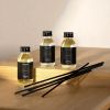 Fresso - Κιτ Αναπλήρωσης με Άρωμα Molise 100 ml Premium Home Refill Kit και 6 Μαύρα Στικ από Fiberglass για Αρωματικό Χώρου Reed Diffuser - 1 Τεμ. (390044/FRE)
