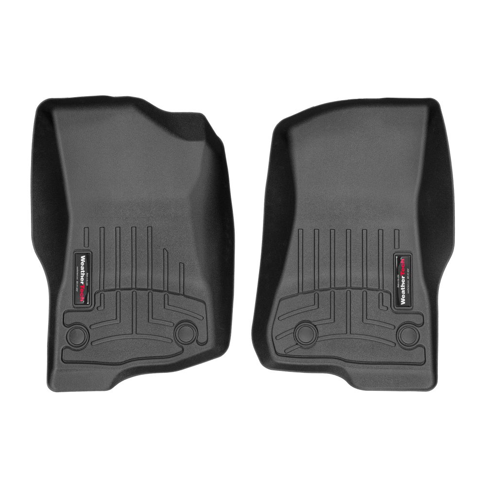 ΠΑΤΑΚΙΑ  ΓΙΑ JEEP WRANGLER 2018+/ JEEP GLADIATOR 2018+  ΜΠΡΟΣΤΙΝΑ ΜΑΥΡΑ 2ΤΕΜ WEATHERTECH