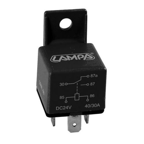 Ρελέ Φορτηγού 24V 40Α 5 επαφών Ρελέ Φορτηγού 24V 40Α 5 επαφών