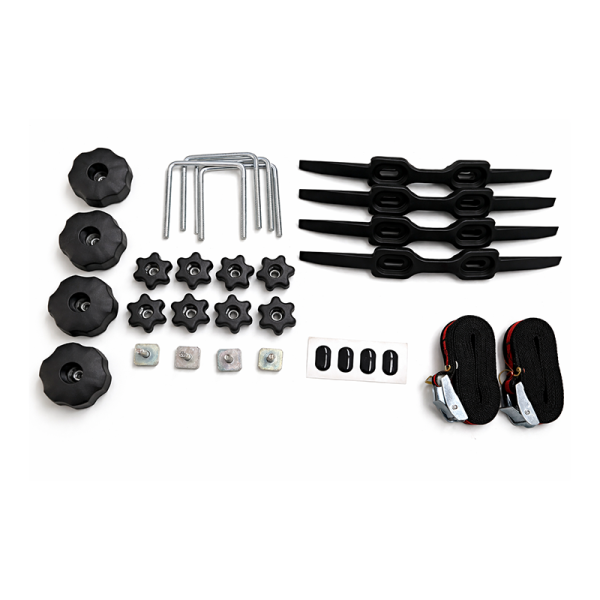 Menabo - Κιτ Τοποθέτησης για Μπαγκαζιέρα Οροφής Marathon 400 για Ασφαλή Σταθερή Τοποθέτηση - 1 Σετ (4590/MB)