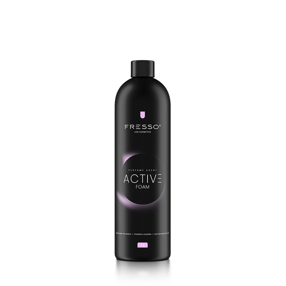 Fresso - Σαμπουάν Αυτοκινήτου Ενεργού Αφρού Active Foam 1 L με Ελαφρώς Αλκαλικό pH και Ασφαλή Δράση για Κερί και Επιστρώσεις - 1 Τεμ. (390853/FRE)