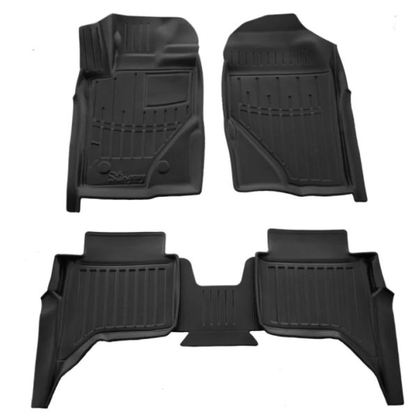 Race Action - Πατάκια Λάστιχο σε Σκάφη Συμβατά με Volkswagen Amarok 07/2020> 4πορτο Double Cab / Pick up - 5 τεμ. (5024445/ST)