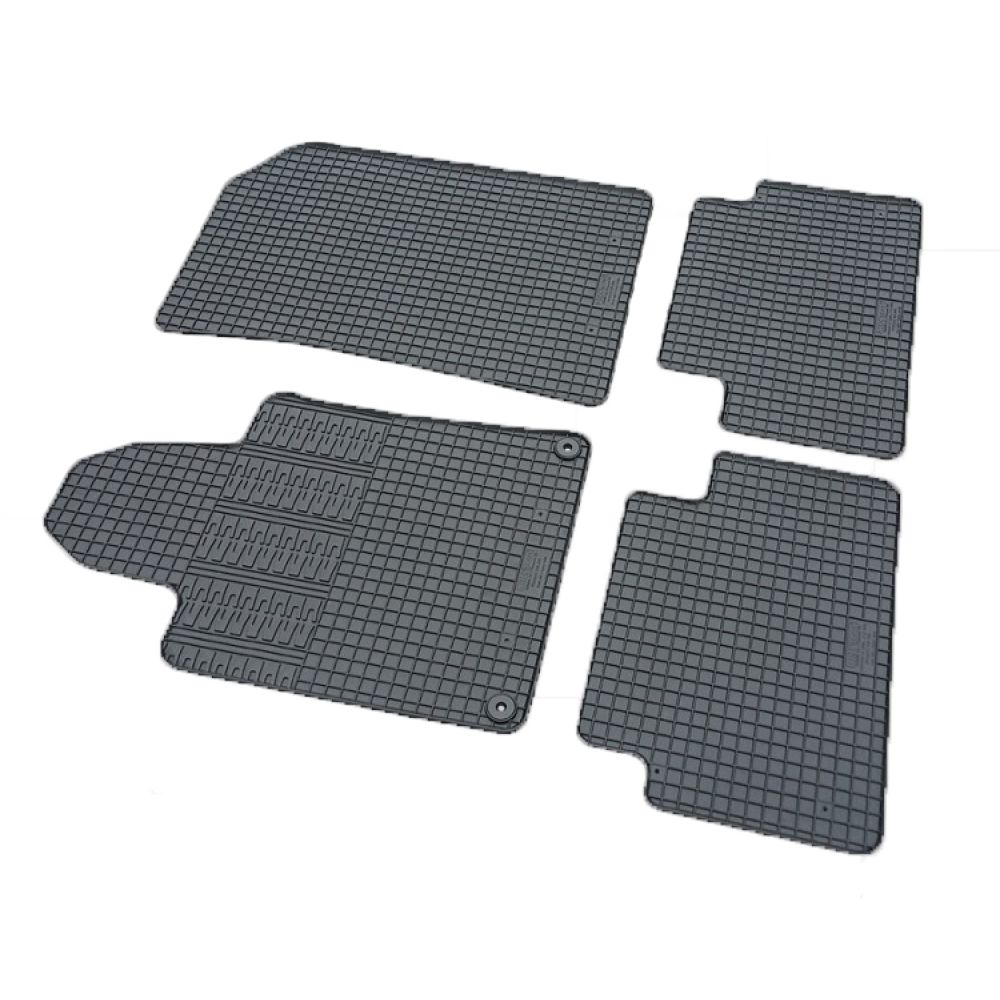 Cik - ΠΑΤΑΚΙΑ ΑΥΤΟΚΙΝΗΤΟΥ ΑΠΟ ΛΑΣΤΙΧΟ ΓΙΑ PEUGEOT 508 2011-2018 ΣΕ ΜΑΥΡΟ ΧΡΩΜΑ ΜΕ ΚΟΥΜΠΩΜΑΤΑ - 4 ΤΕΜ. (RM.PE.0016/CK)