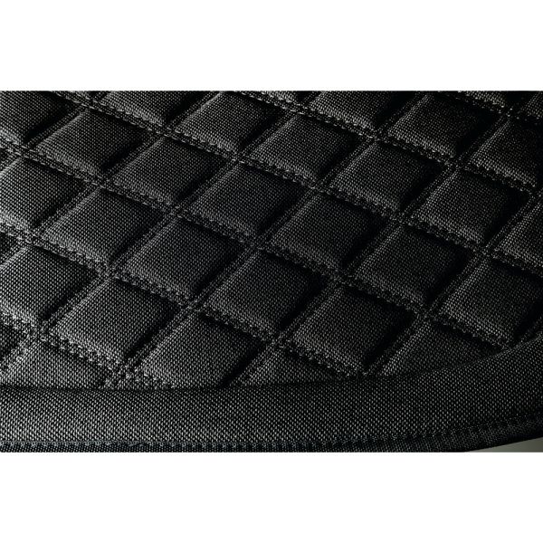 ΠΛΑΤΟΚΑΘΙΣΜΑΤΑ VENICE ΜΕ ΔΙΑΣΤΑΣΕΙΣ ΠΛΑΤΗΣ 50 Χ 65 cm/ΚΑΘΙΣΜΑ 60 cm (ΜΑΥΡΟ ΛΙΝΟ/ΠΟΛΥΕΣΤΕΡ) - 2 ΤΕΜ.