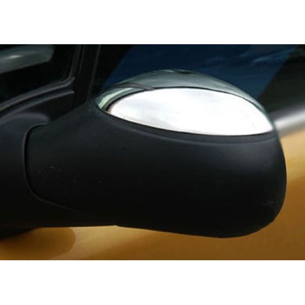 ΚΑΠΑΚΙΑ ΚΑΘΡΕΠΤΩΝ ΓΙΑ CITROEN C2 HB 3D 2003-2009 /C3/PEUGEOT 206/1007 ΧΡΩΜΙΟ 2 ΤΕΜ. ΜΕΤΑΛΛΙΚΑ