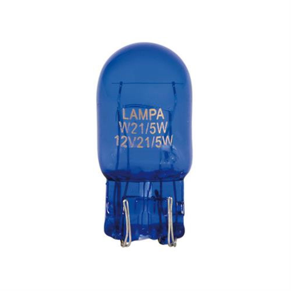ΠΡΟΣΦΟΡΑ W21/5W 12V 21/5W W3x16q ΚΑΡΦΩΤΟ ΜΠΛΕ BLUE DYED-GLASS 2ΤΕΜ. BLISTER