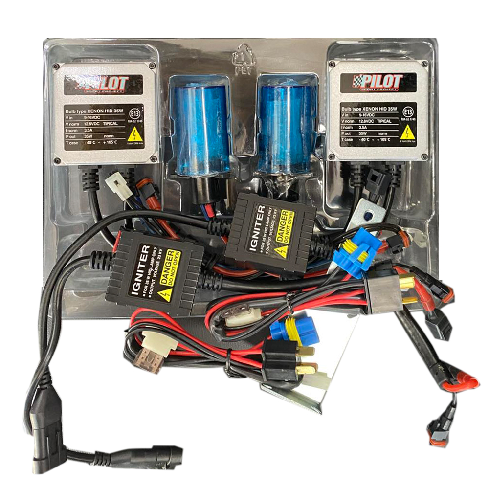 H4 HID 10.000K KIT XENON LAMPA - 2 ΤΕΜ.