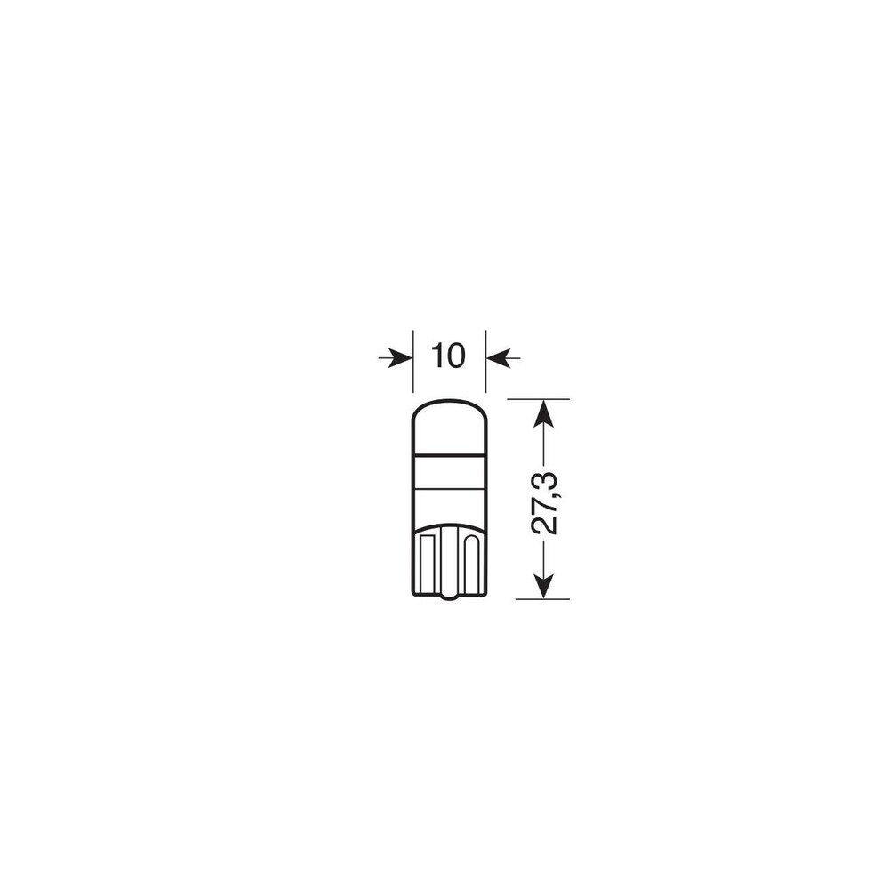 T10 W5W 10-32V w2,1x9,5d 1SMDx1CHIP LED 130lm CAN-BUS ΔΙΑΘΛΑΣΗΣ ΛΕΥΚΟ ΚΟΥΤΙ 20ΤΕΜ.