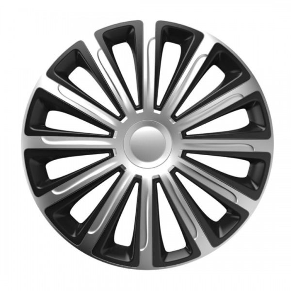 ΤΑΣΙΑ 14" HUBCAP TREND SILVER BLACK - ΣΕΤ 4ΤΕΜ ΣΕ ΚΟΥΤΙ ΑΜΙΟ